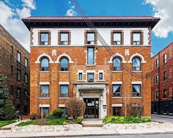 A QMW Corp building on Lonsdale Road, Toronto